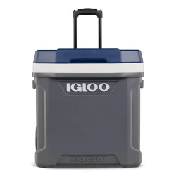 IGLOO - Maxcold Latitude 62 Roller Cooler  - Carbonite /  Aegean Sea - Image 2