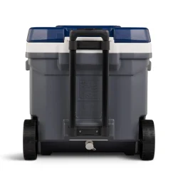 IGLOO - Maxcold Latitude 62 Roller Cooler  - Carbonite /  Aegean Sea - Image 4