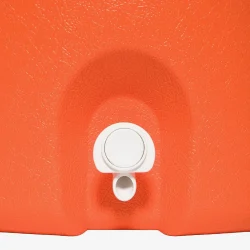 IGLOO-10 Gallon Seat Top With Cup Dispenser - Orange - Image 5