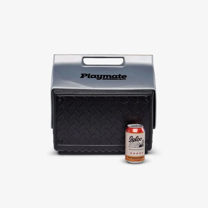 IGLOO Playmate The Boss 14 Qt Cooler - Black & Sliver - Image 5