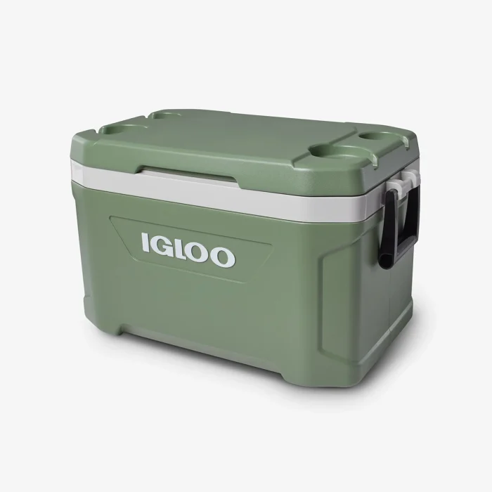 IGLOO-Ecocool Latitude 52 Qt Cooler Box - Vintage Green - Image 2