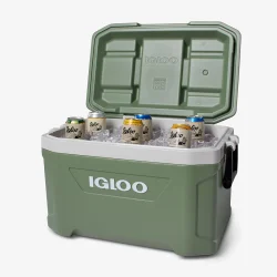 IGLOO-Ecocool Latitude 52 Qt Cooler Box - Vintage Green - Image 3