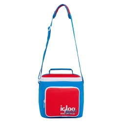 IGLOO - Retro Square Lunch Bag - Red Star - Image 2