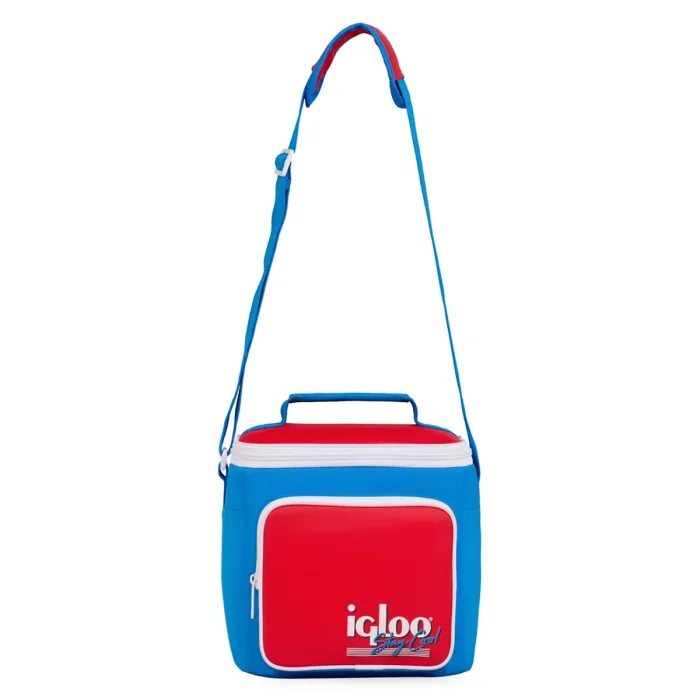 IGLOO - Retro Square Lunch Bag - Red Star - Image 2