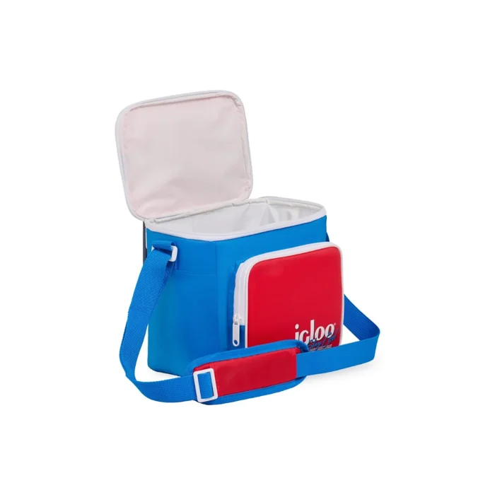 IGLOO - Retro Square Lunch Bag - Red Star - Image 5