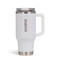 IGLOO - 32 OZ Stainless Steel Travel Mug - White