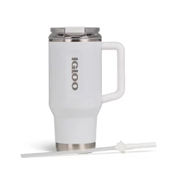IGLOO - 32 OZ Stainless Steel Travel Mug - White - Image 3