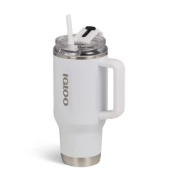 IGLOO - 32 OZ Stainless Steel Travel Mug - White - Image 4