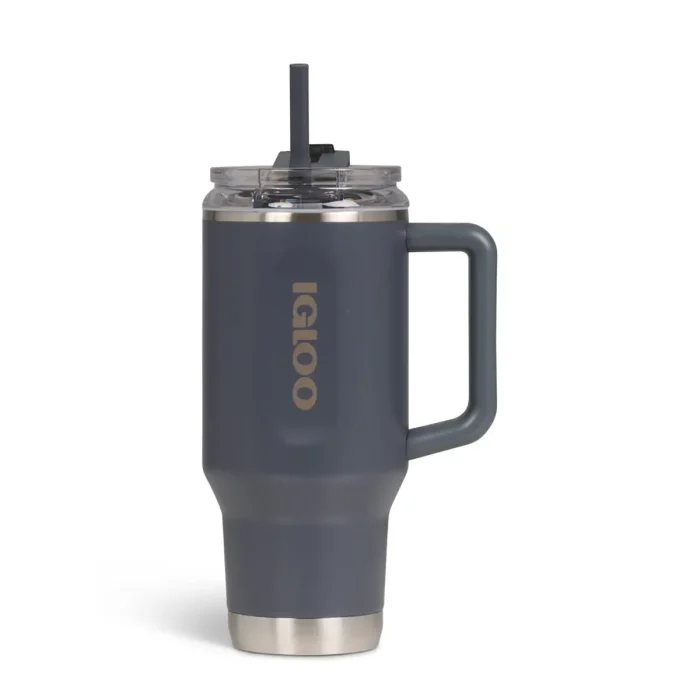 IGLOO - 32 OZ Stainless Steel Travel Mug - Carbonite - Image 2