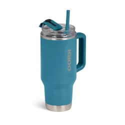 IGLOO - 32 OZ Stainless Steel Travel Mug - Modern Blue - Image 5