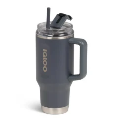 IGLOO - 40 OZ Stainless Steel Travel Mug  - Carbonite - Image 5