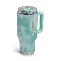 IGLOO - 32 Oz Flip ‘n’ Sip Travel Mug - Seafoam - Image 4