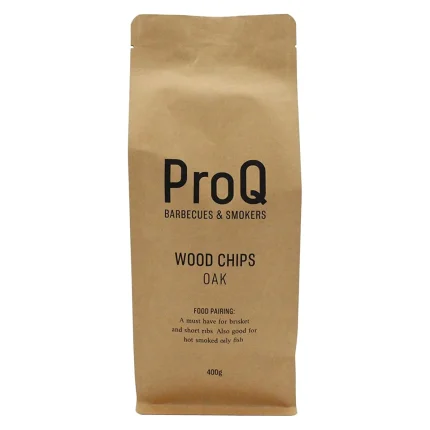ProQ Smoking Wood Chips - Oak - Bag (400g)