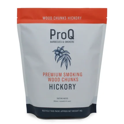 ProQ Smoking Wood Chunks - Hickory - Bag (1kg)