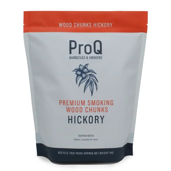 ProQ Smoking Wood Chunks - Hickory - Bag (1kg)
