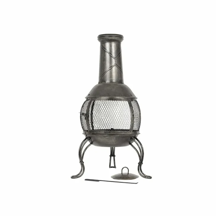 La Hacienda - Leon Mesh Steel Chimenea Large - Image 2