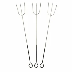 La Hacienda - 3-Piece Toasting Fork -Silver