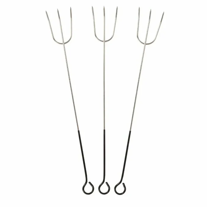 La Hacienda - 3-Piece Toasting Fork -Silver