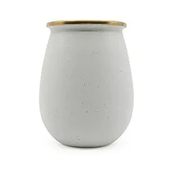 BareBones - Enamel Tumbler Eggshell - set of 2 - Image 2