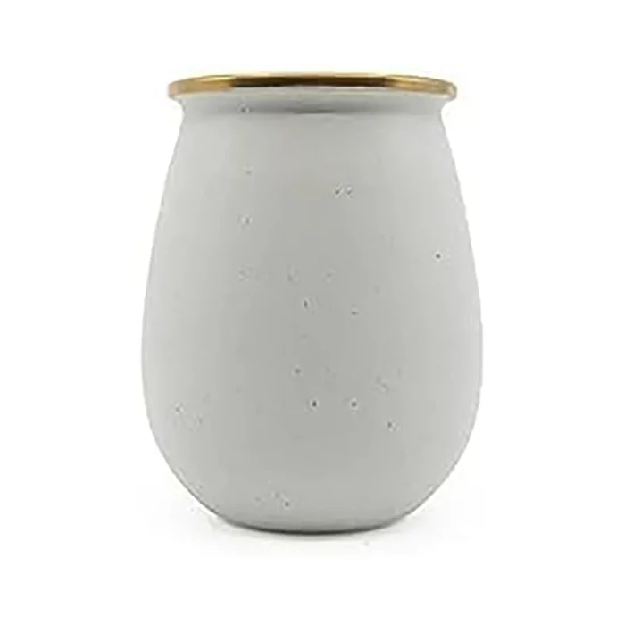 BareBones - Enamel Tumbler Eggshell - set of 2 - Image 2