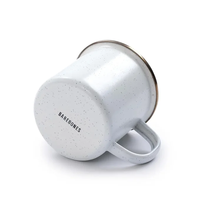 BareBones - Enamel Mug Eggshell - set of 2 - Image 4
