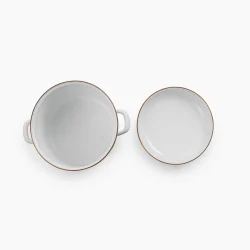 BareBones - Enamel Stock Pot Eggshell - Image 3