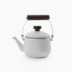 BareBones - Enamel Teapot Eggshell
