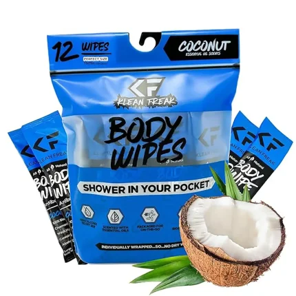 Klean Freak - Body Wipes - Dozen Pack - Coconut