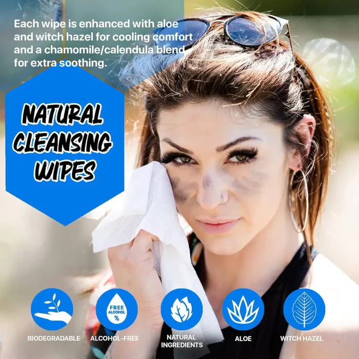 Klean Freak - Body Wipes - Dozen Pack - Coconut - Image 4