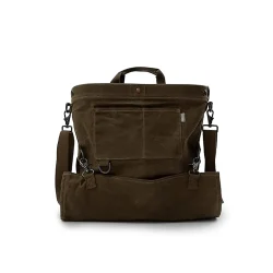BareBones - Gathering Bag/waxed canvas (Dark Khaki) - Image 3