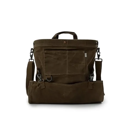 BareBones - Gathering Bag/waxed canvas (Dark Khaki)