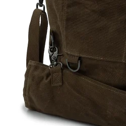 BareBones - Gathering Bag/waxed canvas (Dark Khaki) - Image 4