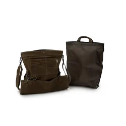BareBones - Gathering Bag/waxed canvas (Dark Khaki) - Image 8