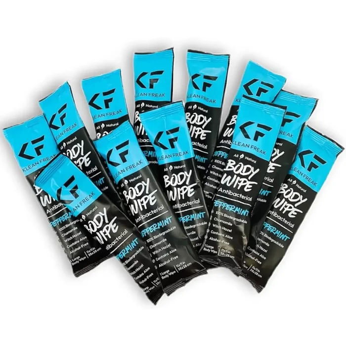 Klean Freak - Body Wipes - 100 Pack - Peppermint - Image 2