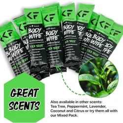 Klean Freak - Body Wipes - 100 Pack - Tea Tree - Image 3