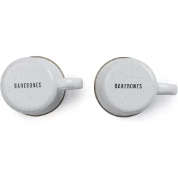 BareBones - Enamel Espresso Cup Eggshell - set of 2 - Image 5