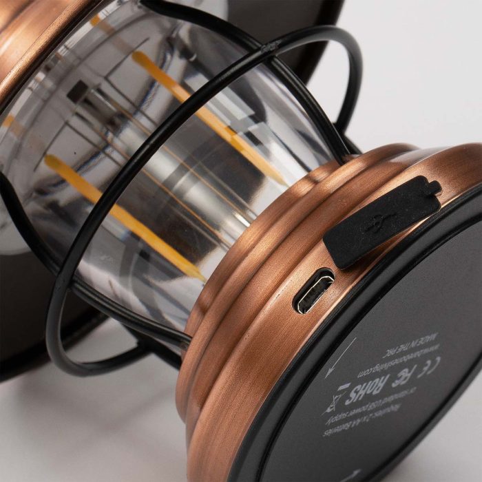 Barebones - Edison Mini Lantern (Copper) 3 pack - Image 4