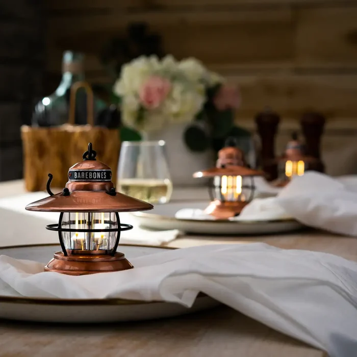 Barebones - Edison Mini Lantern (Copper) 3 pack - Image 6