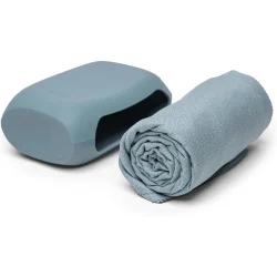 Matador - NanoDry Packable Shower Towel (Large) Slate Blue - Image 3