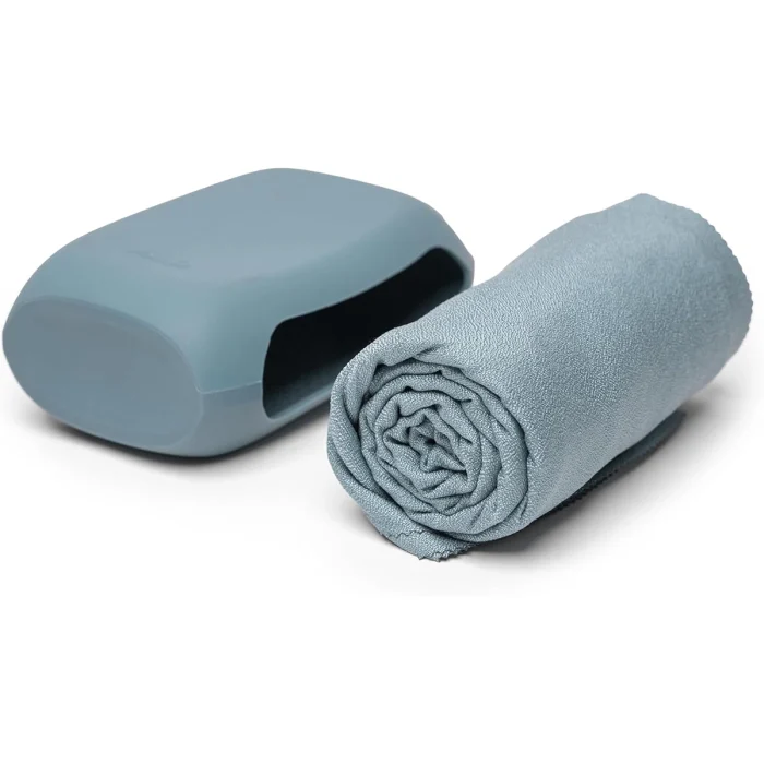Matador - NanoDry Packable Shower Towel (Large) Slate Blue - Image 3