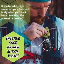 Klean Freak - Body Wipes - Single Sachet - Lemon Grasss/Citronella - Image 5
