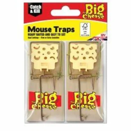 STV Cheese Pedal FSC Mouse Trap - Twinpack