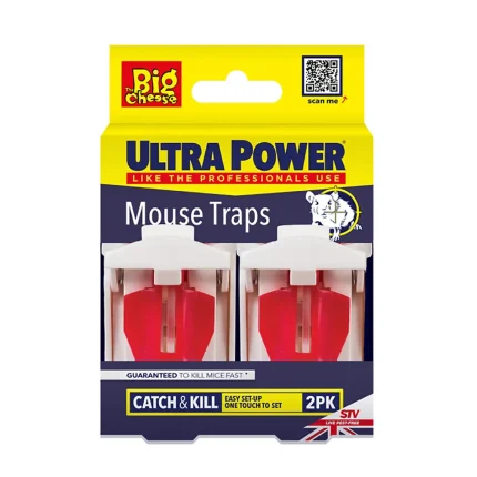 STV Ready-Baited Mouse Trap - Twinpack