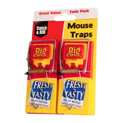 STV Fresh Baited Mouse Trap - Twinpack
