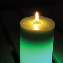STV  Citronella Colour-Change Pillar Candle - Image 2