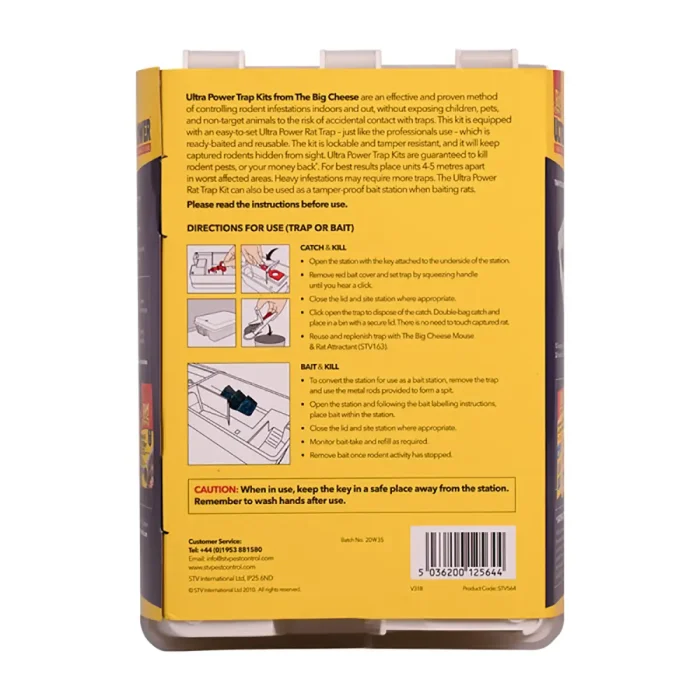 STV  Ready-Baited Rat Trap Kit - Image 3