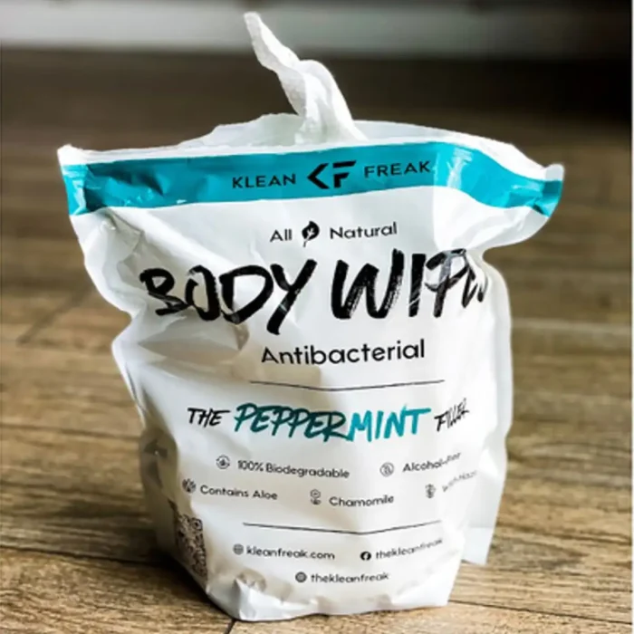 Klean Freak - Body Wipes - The Filler - Peppermint