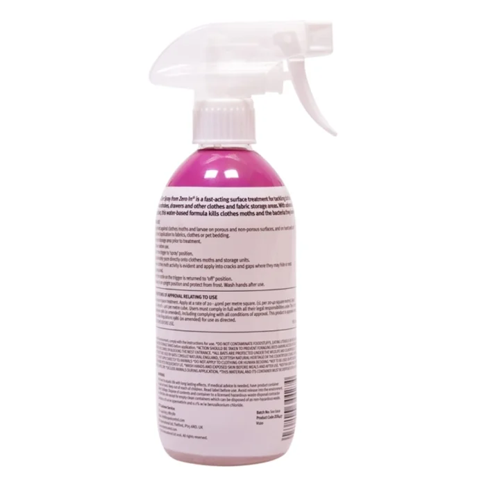 STV  Anti-Bacterial Clothes Moth Killer - 500ml RTU - Image 3