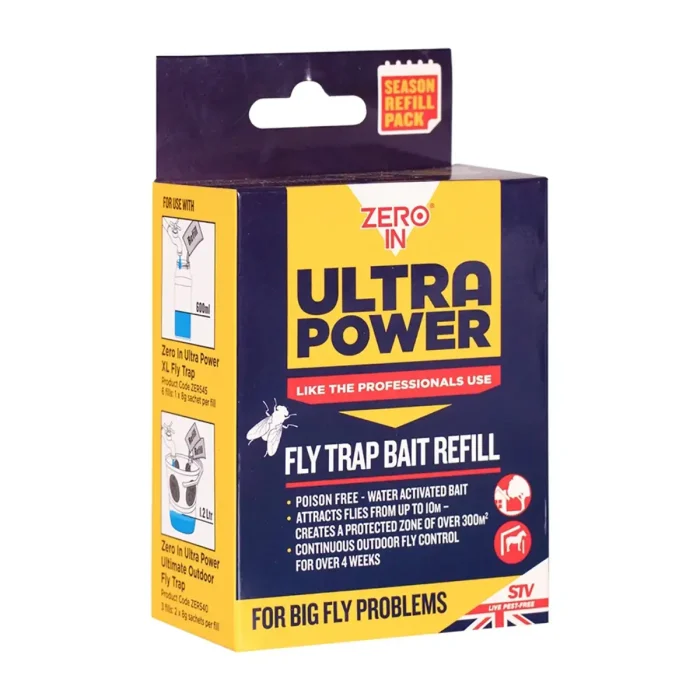 STV  Outdoor Fly Trap Refill Sachet - 8g x 6 - Image 2
