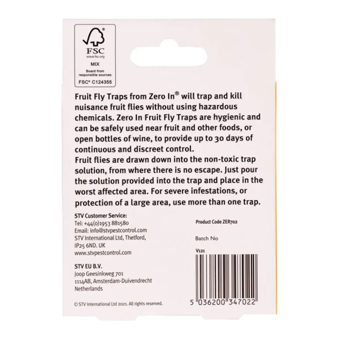 STV  Fruit Fly Trap Refill - Twinpack - Image 5